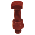 Quickcable Red Nut/Bolt, PK50 6698-050R
